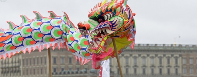 Chinese Dragon in Stockholm