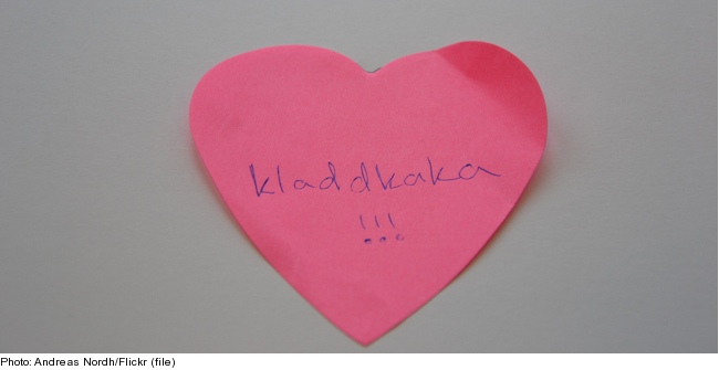 kladdkaka-heart-love-cake