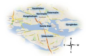 Stockholm Area Map