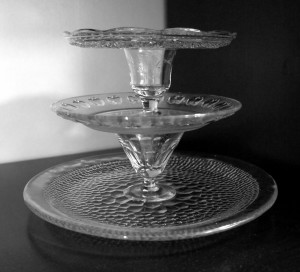 Stockholm Crafting DSC00983 300x272 Swedish DIY tips: make your own 3 teir cookie plate