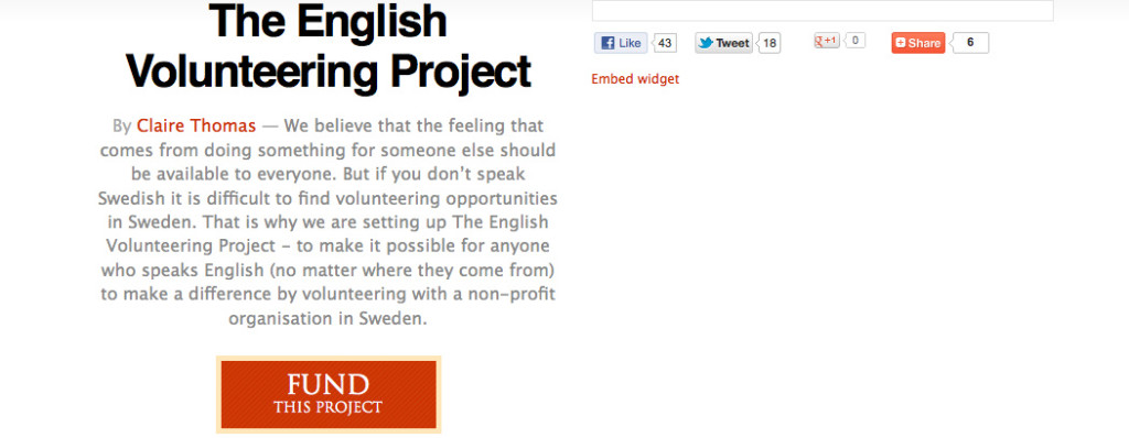 English Volunteering Project.png 1024x398 What it takes to volunteer in Sweden: # 11