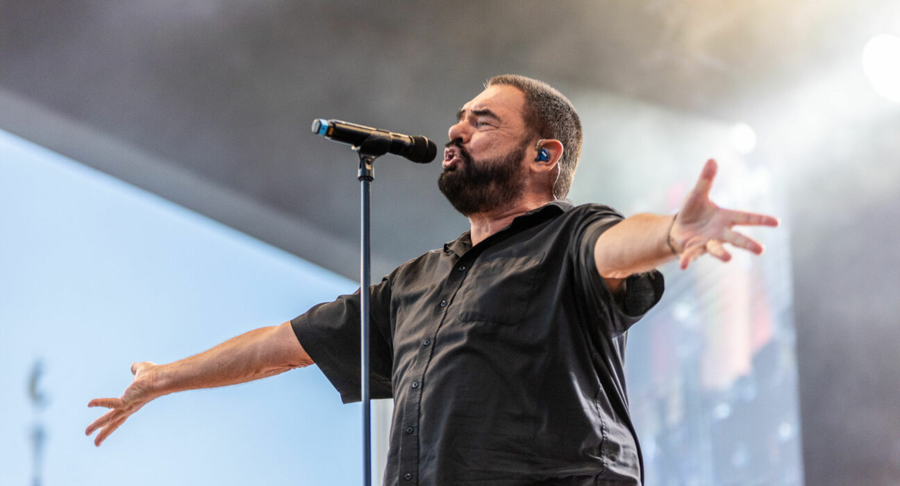 Marian Gold of Alphaville at Gröna Lund in Stockholm