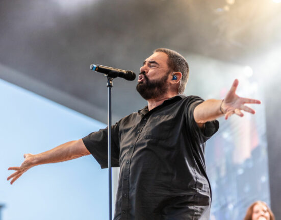 Marian Gold of Alphaville at Gröna Lund in Stockholm